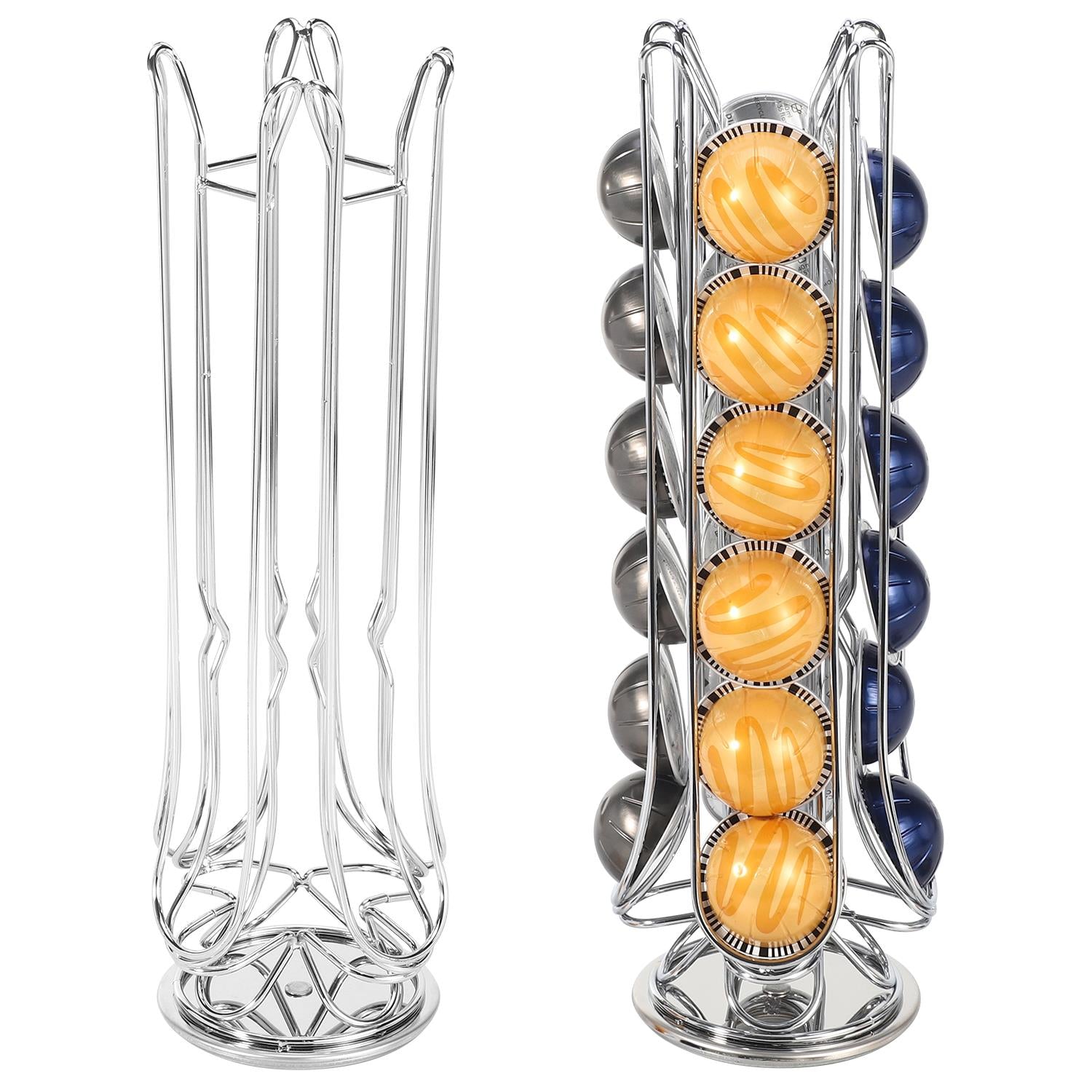 Vinsani Chrome 24 Coffee Pod Stand