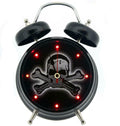 GTP Unisex Sounding Voice Double Bell Quartz Alarm Clock IMP122