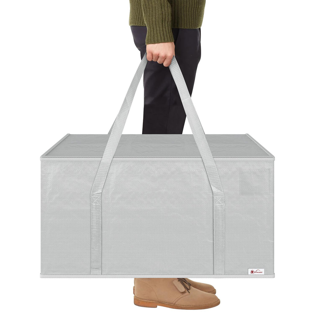 Vinsani 6Pk Moving Bags Grey