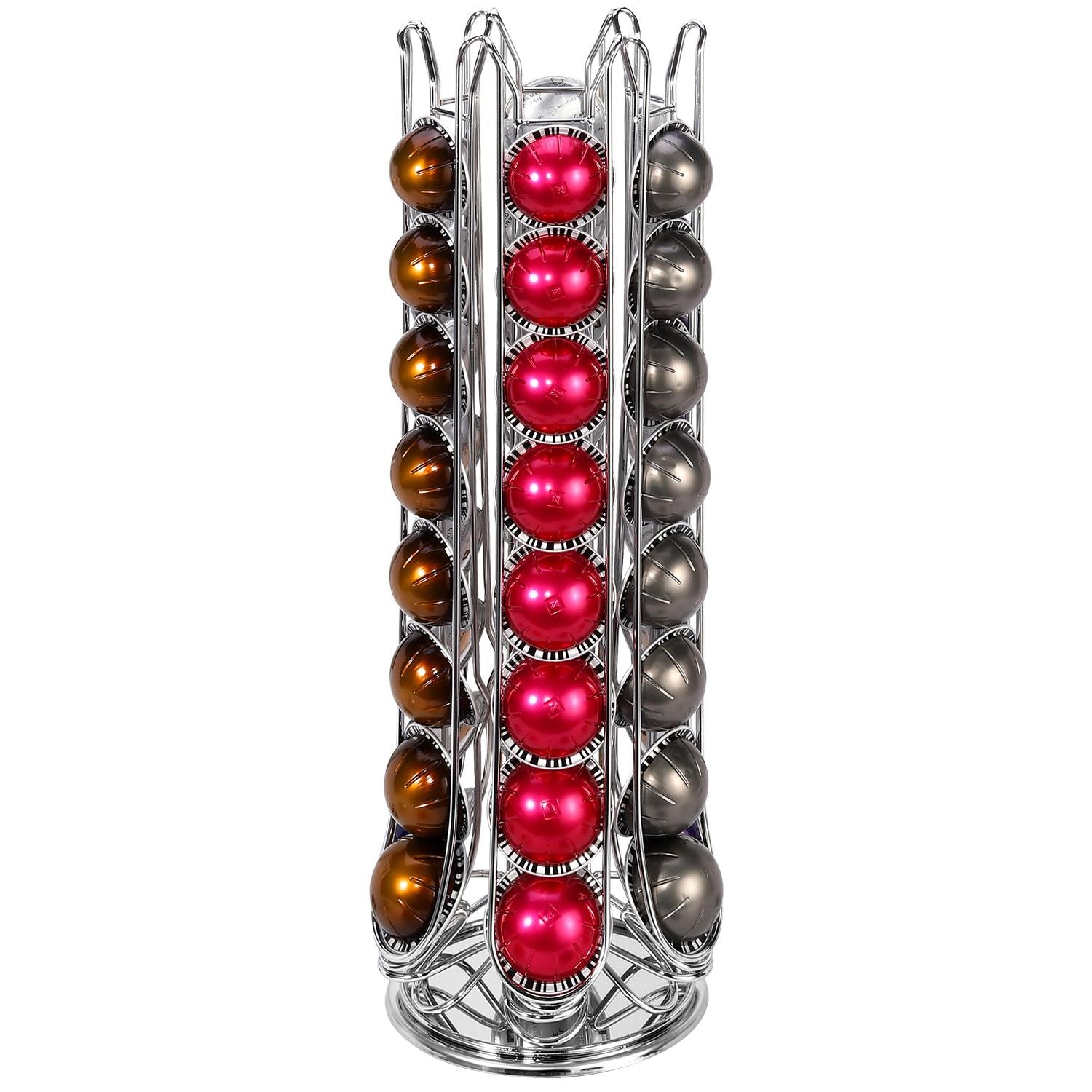Vinsani 48 Pod Chrome Coffee Pod Stand