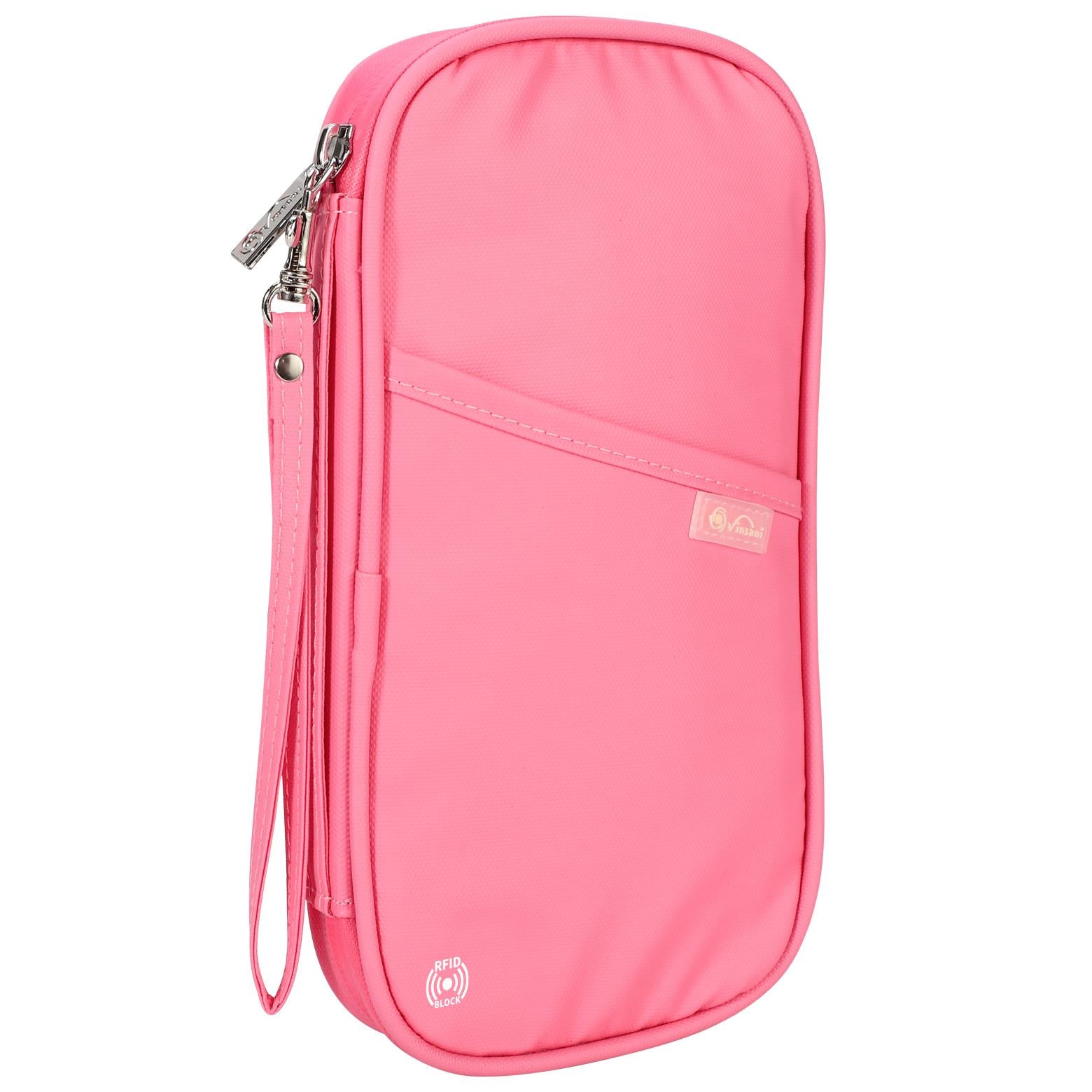 Vinsani Deluxe Passport Org Pink