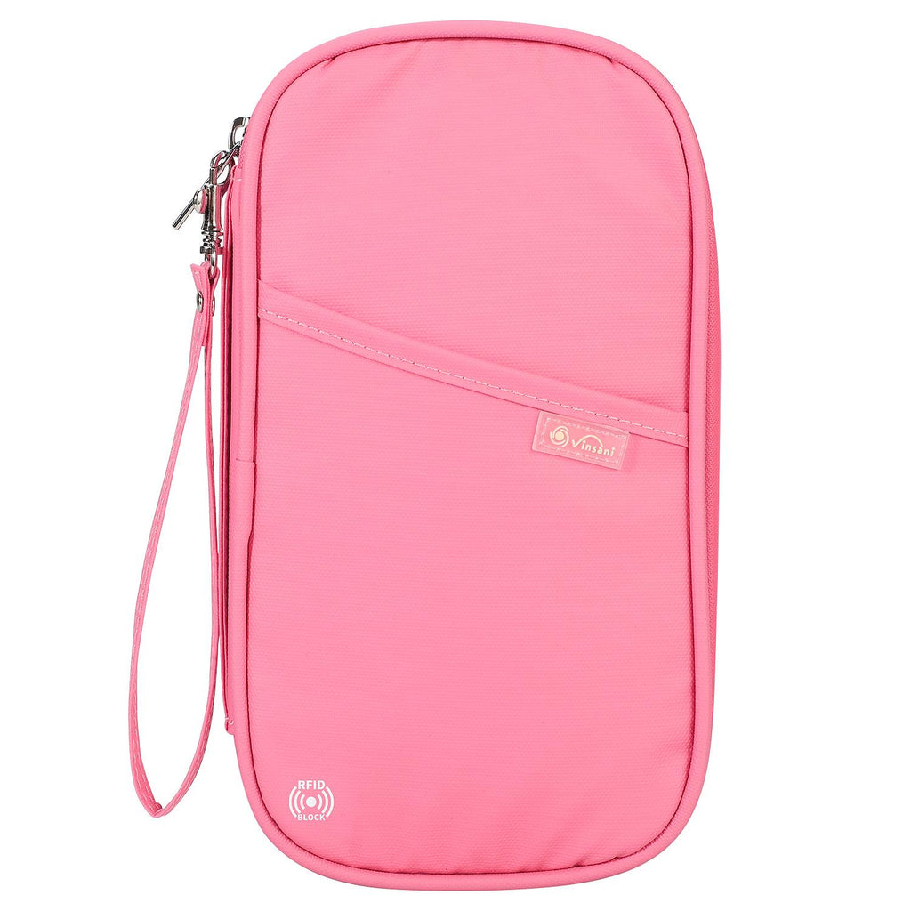 Vinsani Deluxe Passport Org Pink