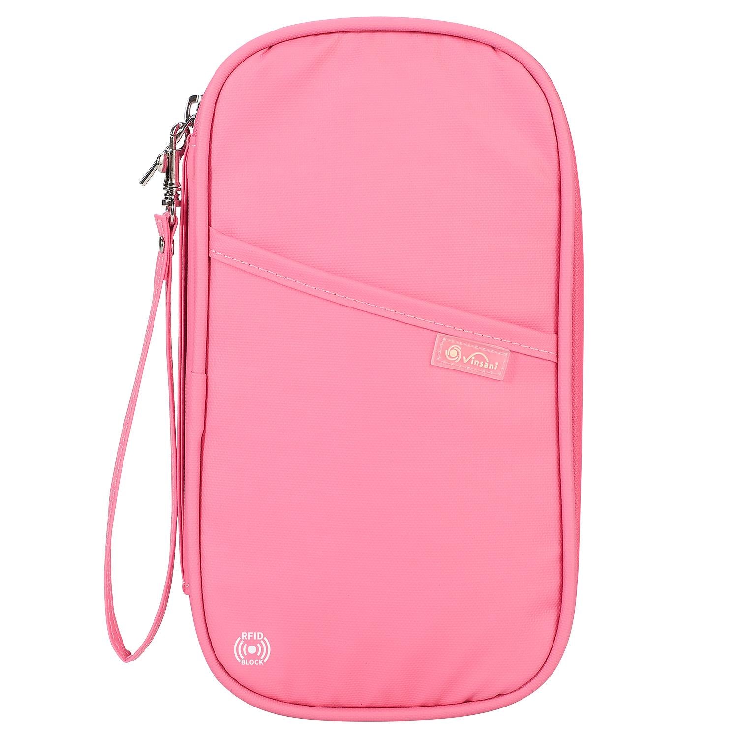 Vinsani Deluxe Passport Org Pink
