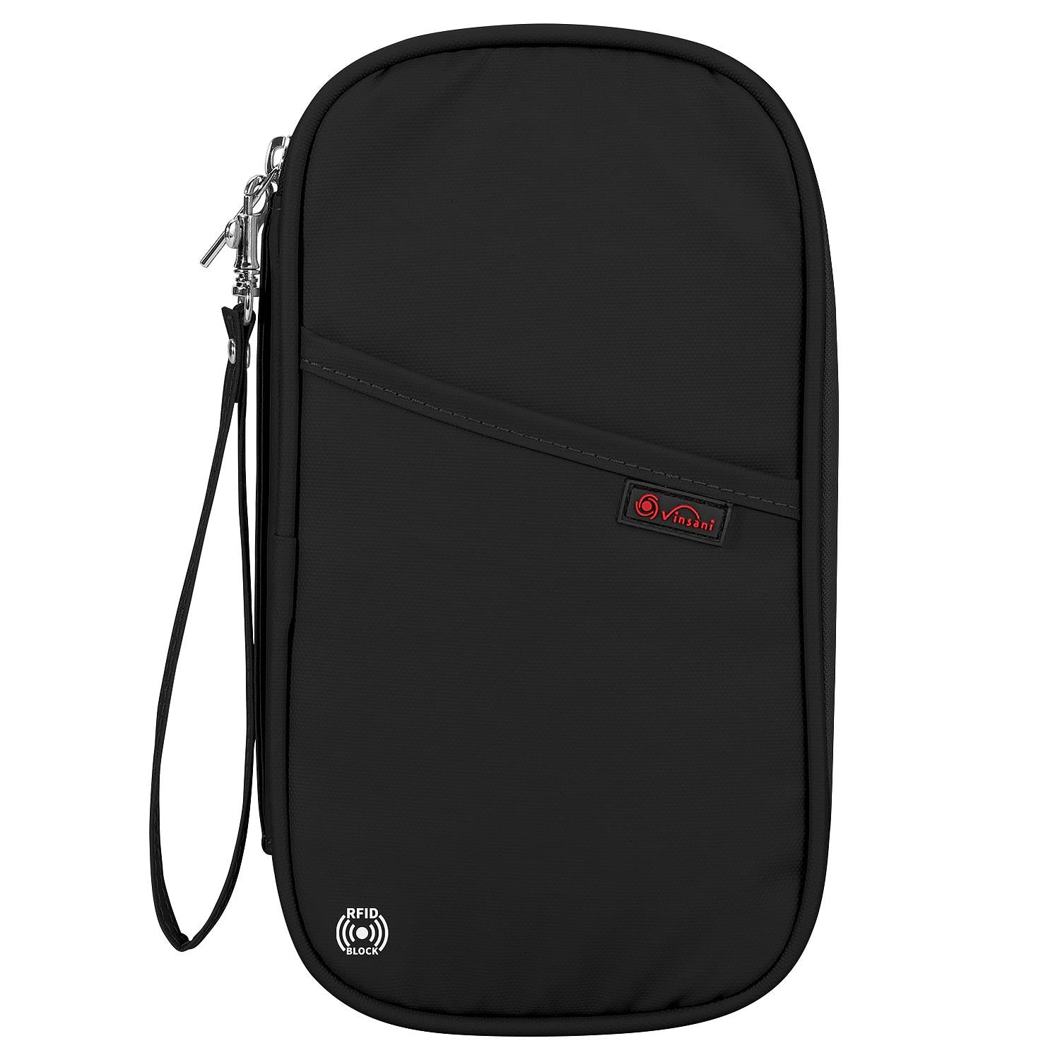 Vinsani Deluxe Passport Org Black