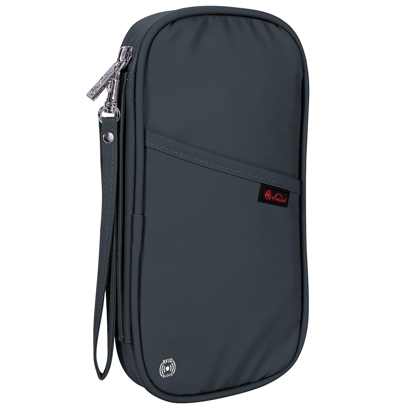 Vinsani Deluxe Passport Org D Grey