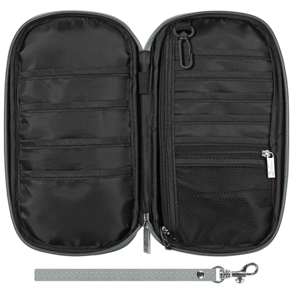 Vinsani Deluxe Passport Org L Grey