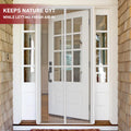Vinsani Magnetic Screen Door White