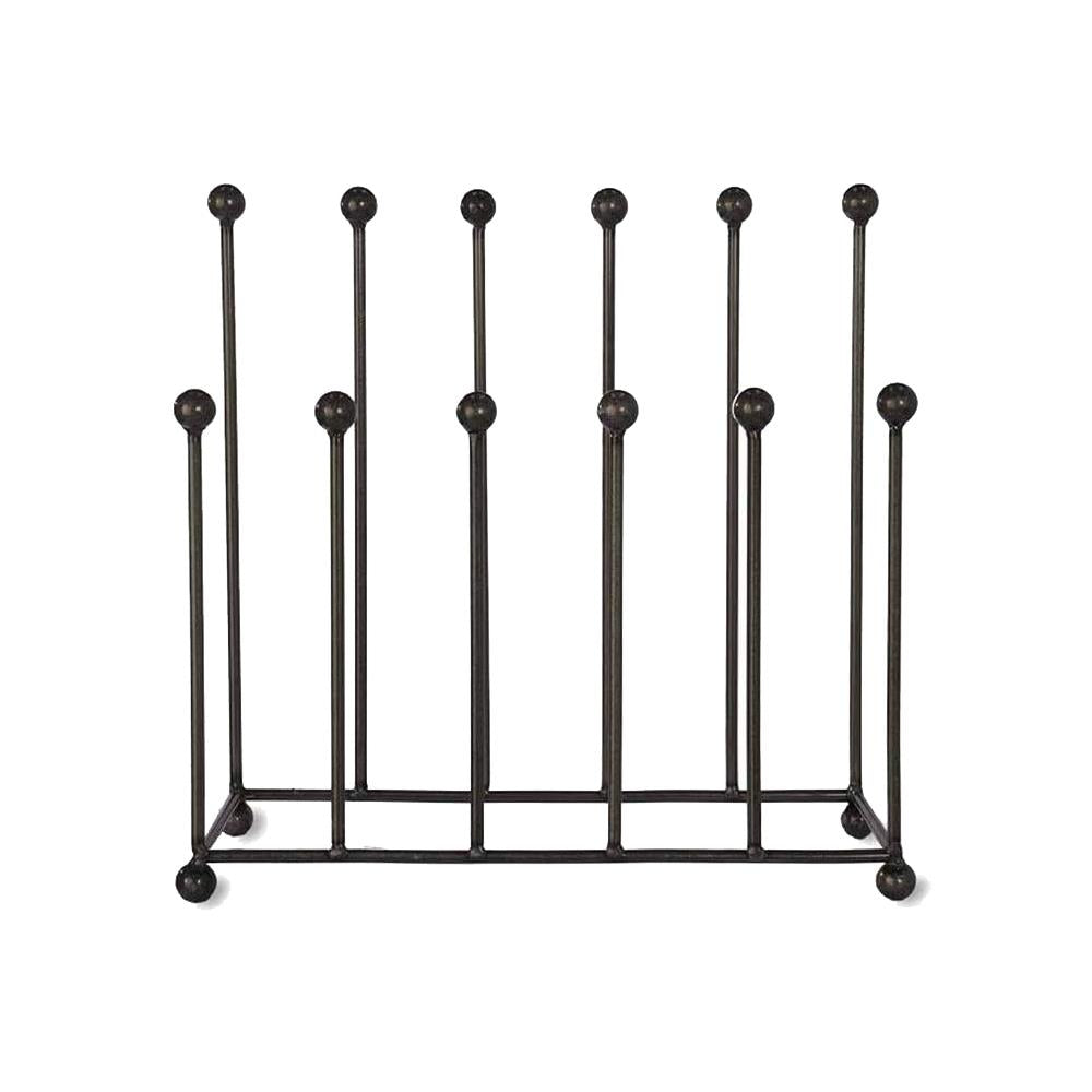 Neo Steel Black Powder Coated Boot Rack – Holds 6 Pairs