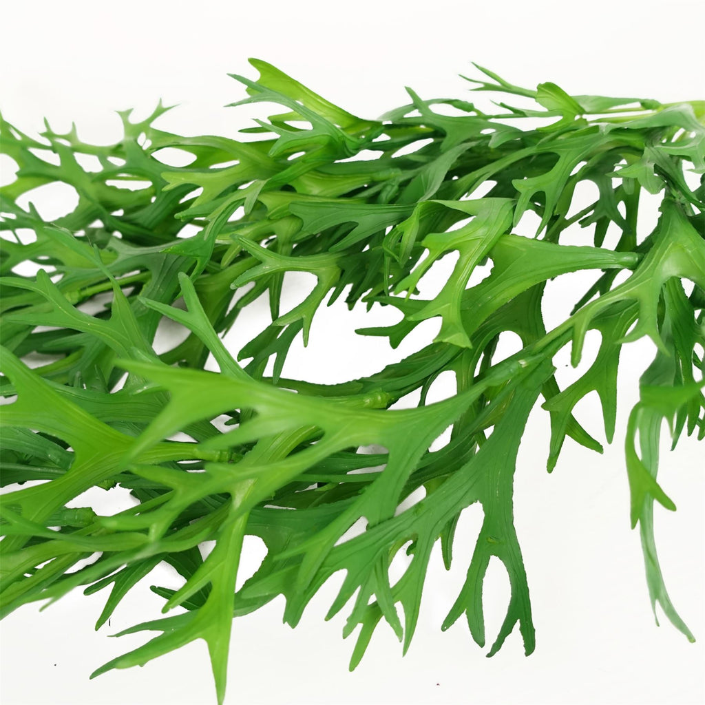 Pack of 6 x 80cm Hanging Artificial Staghorn Fern
