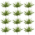 12 x 40cm Artificial Crocodile Fern Plant