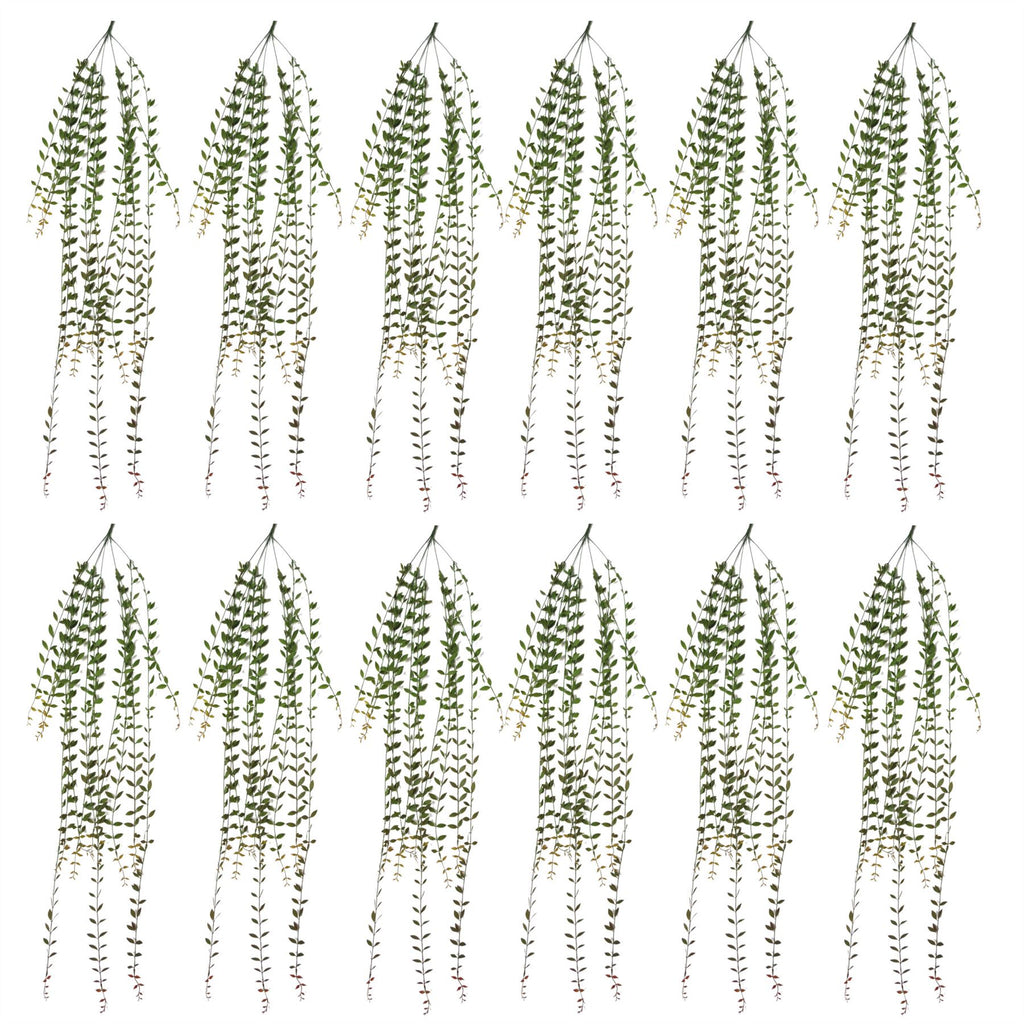 Pack of 12 x 120cm Artificial Hanging String of Pearls