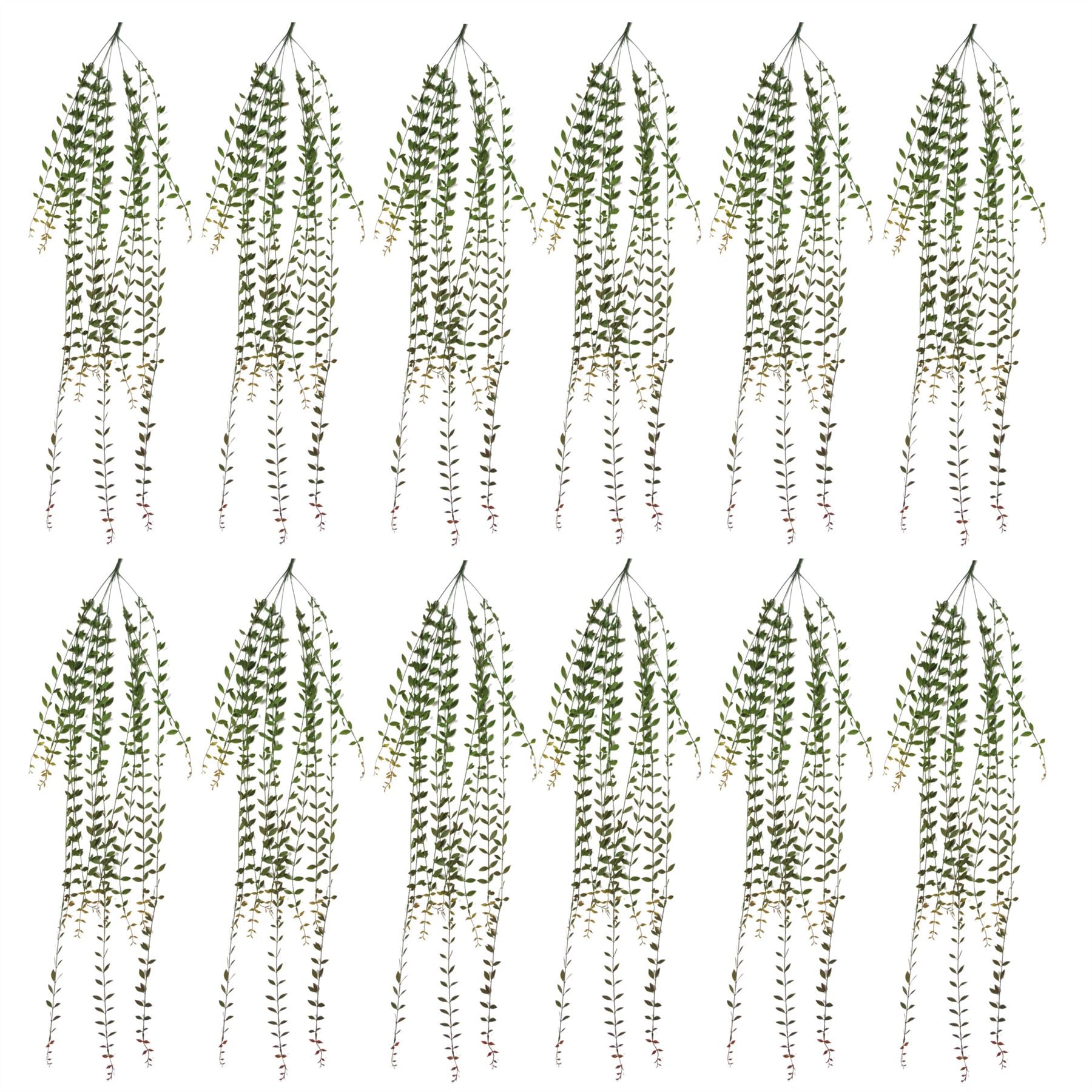 Pack of 12 x 120cm Artificial Hanging String of Pearls