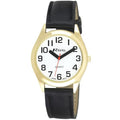 Ravel Men's Classic Strap Watch Black/Gold Watch R0125.02.1