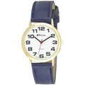 Ravel Men's Basic White Dial Blue Leather Strap Watch R0105.26.1A