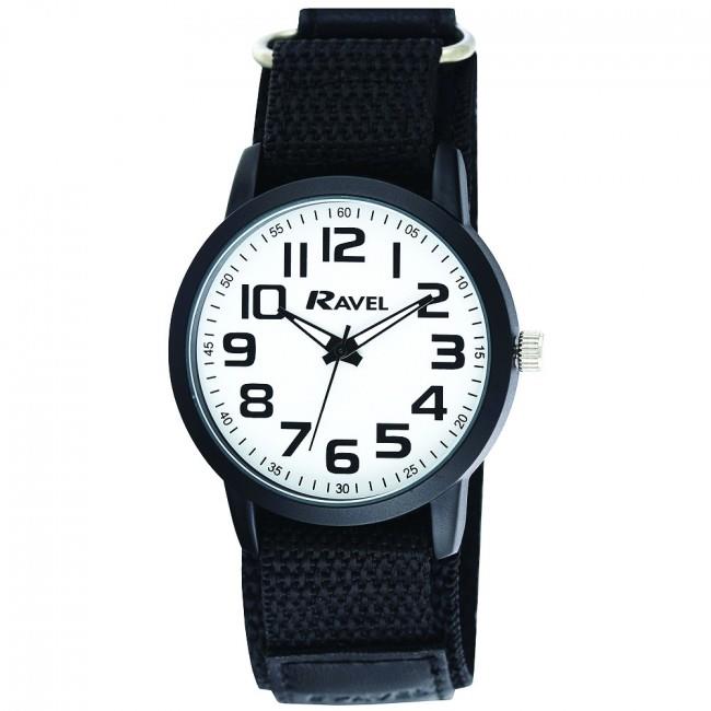Ravel Men's Velcro Sports Bold Arabic Dial Watch R1601.64.32