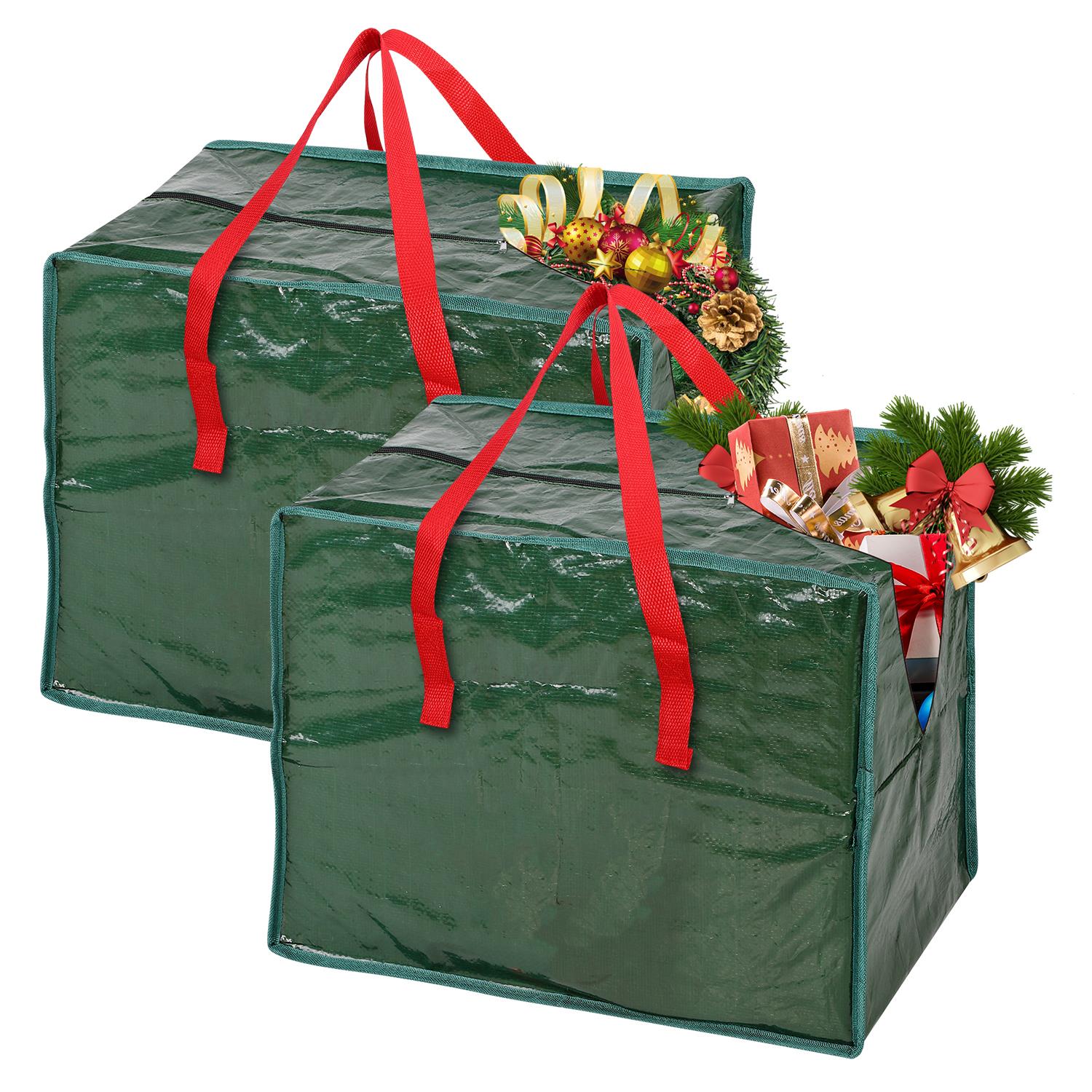 Vinsani Xmas Baubles & Tinsel Storage Bag