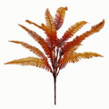55cm Artificial Autumn Fern Bush Plant