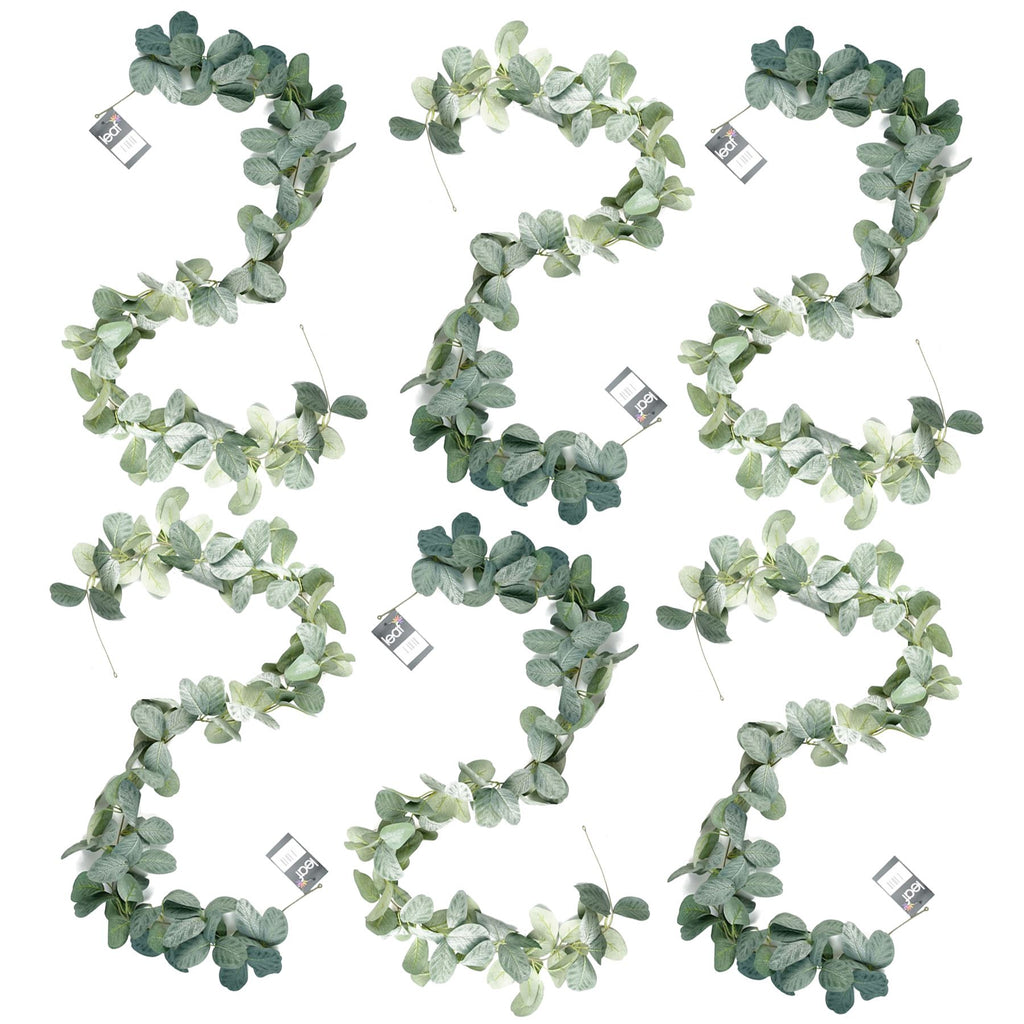 6 x 150cm Artificial Hanging Trailing Evergreen Plant