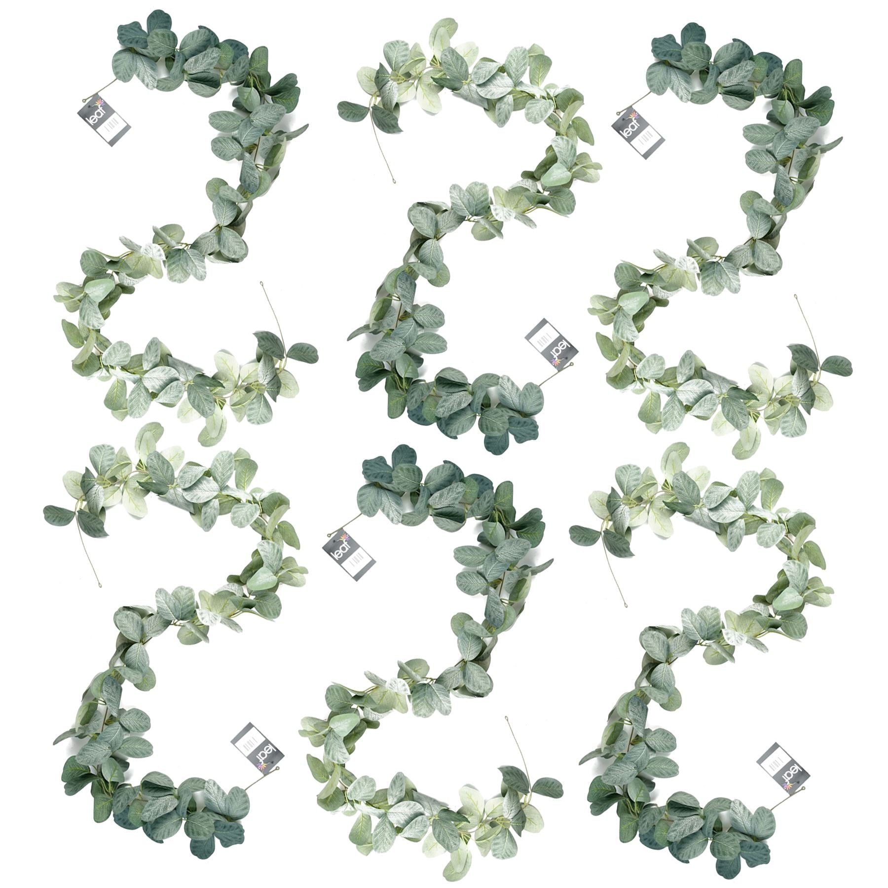6 x 150cm Artificial Hanging Trailing Evergreen Plant