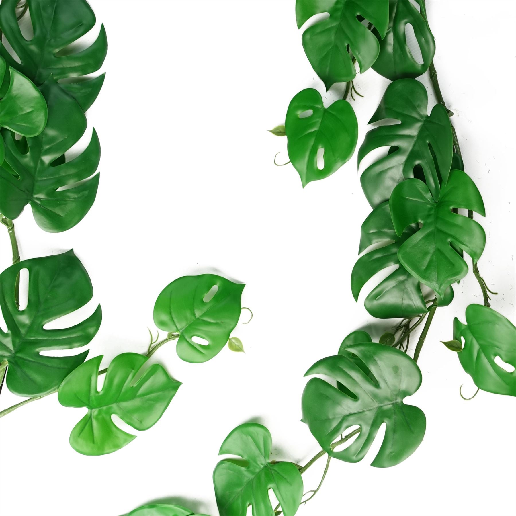 6 x 180cm Artificial Hanging Trailing Monstera Plant
