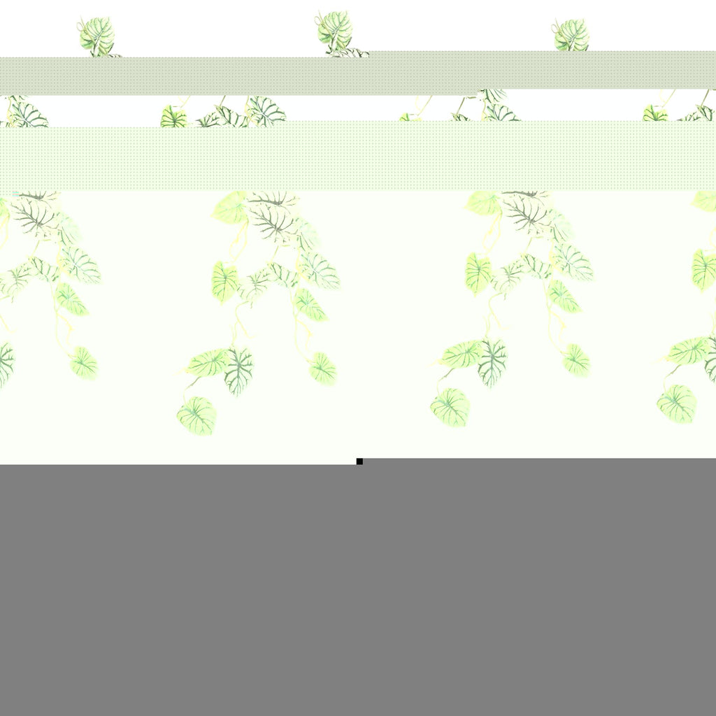 6 x 120cm Artificial Hanging Trailing Plant Alocasia Dragon Scale Light