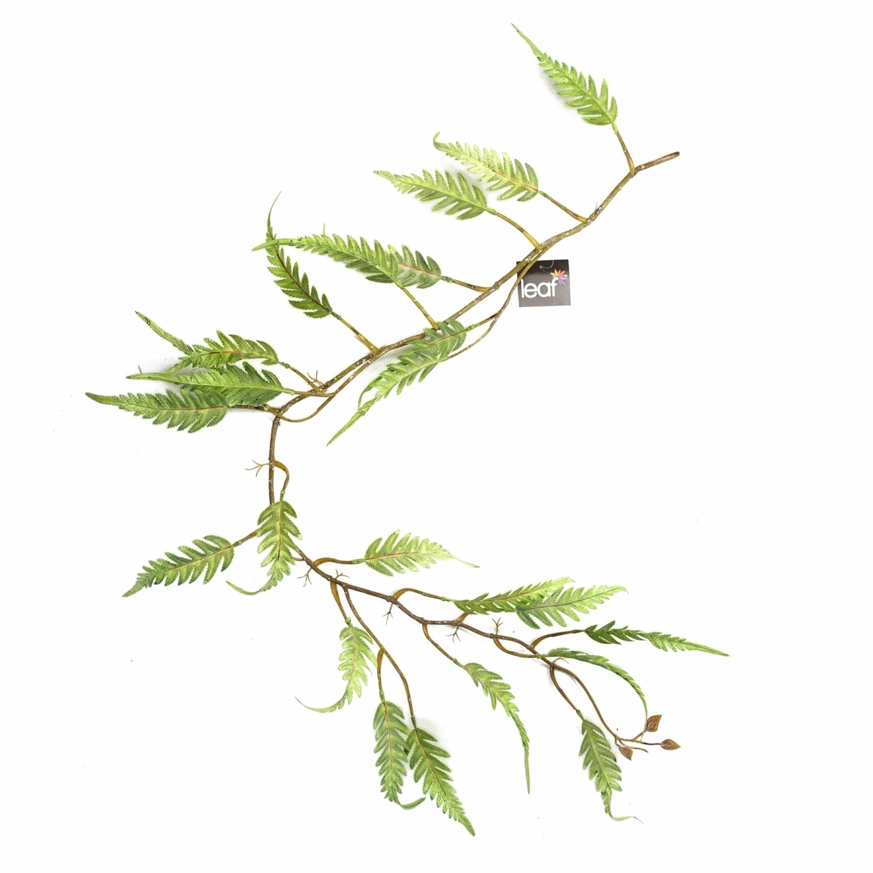 6 x 125cm Artificial Hanging Trailing Fern Plant