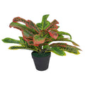 40cm Artificial Codiaeum Multicoloured House Plant