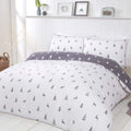 Ditsy Stags & Trees Navy Duvet Set SK