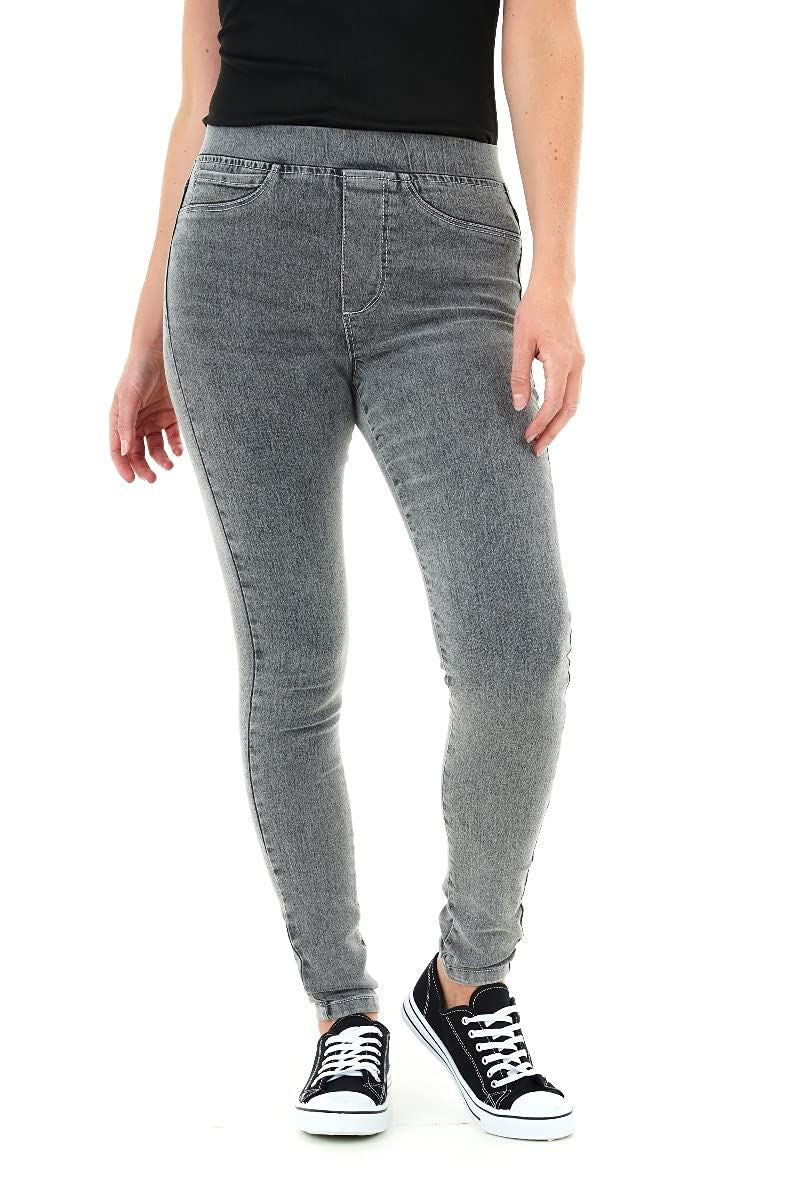 Ladies Jeggings Acid Black 12
