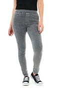 Ladies Jeggings Acid Black 12
