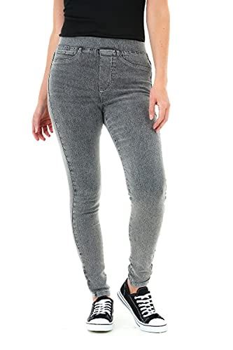 Ladies Jeggings Acid Black 12