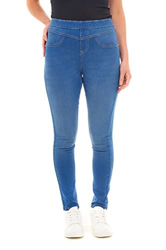 Ladies Sculpt Jeggings Bright Blue 18