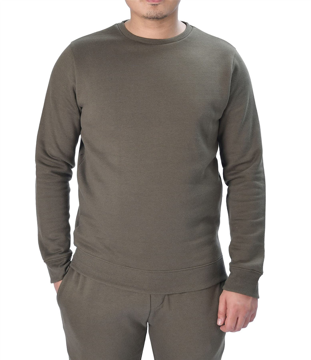 Men's Crew Sweat Khaki S