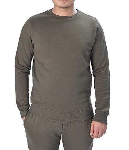 Men's Crew Sweat Khaki S