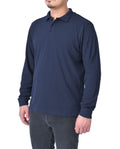 Ls Polo Shirt Navy L