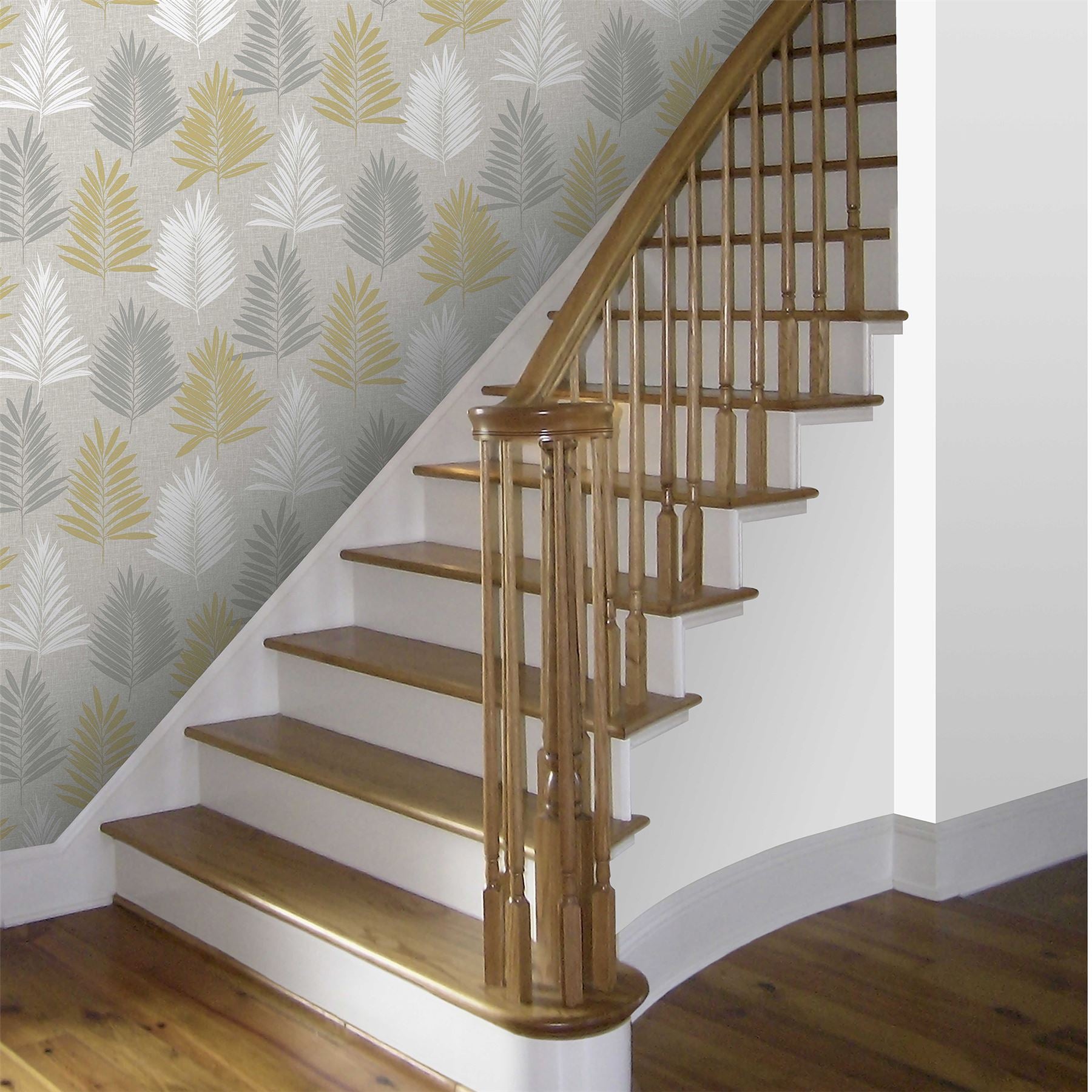 Linen Palm Ochre/Grey sw12