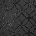 Sequin Geo Black sw9