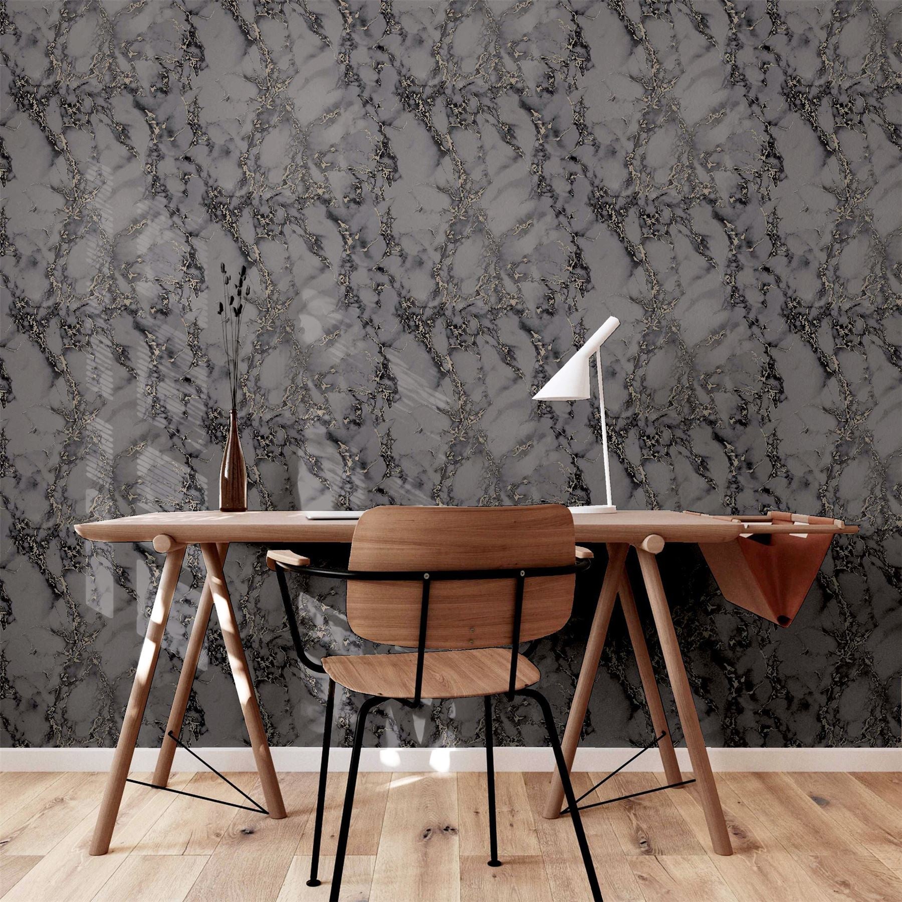 Carrara Marble Charcoal sw12