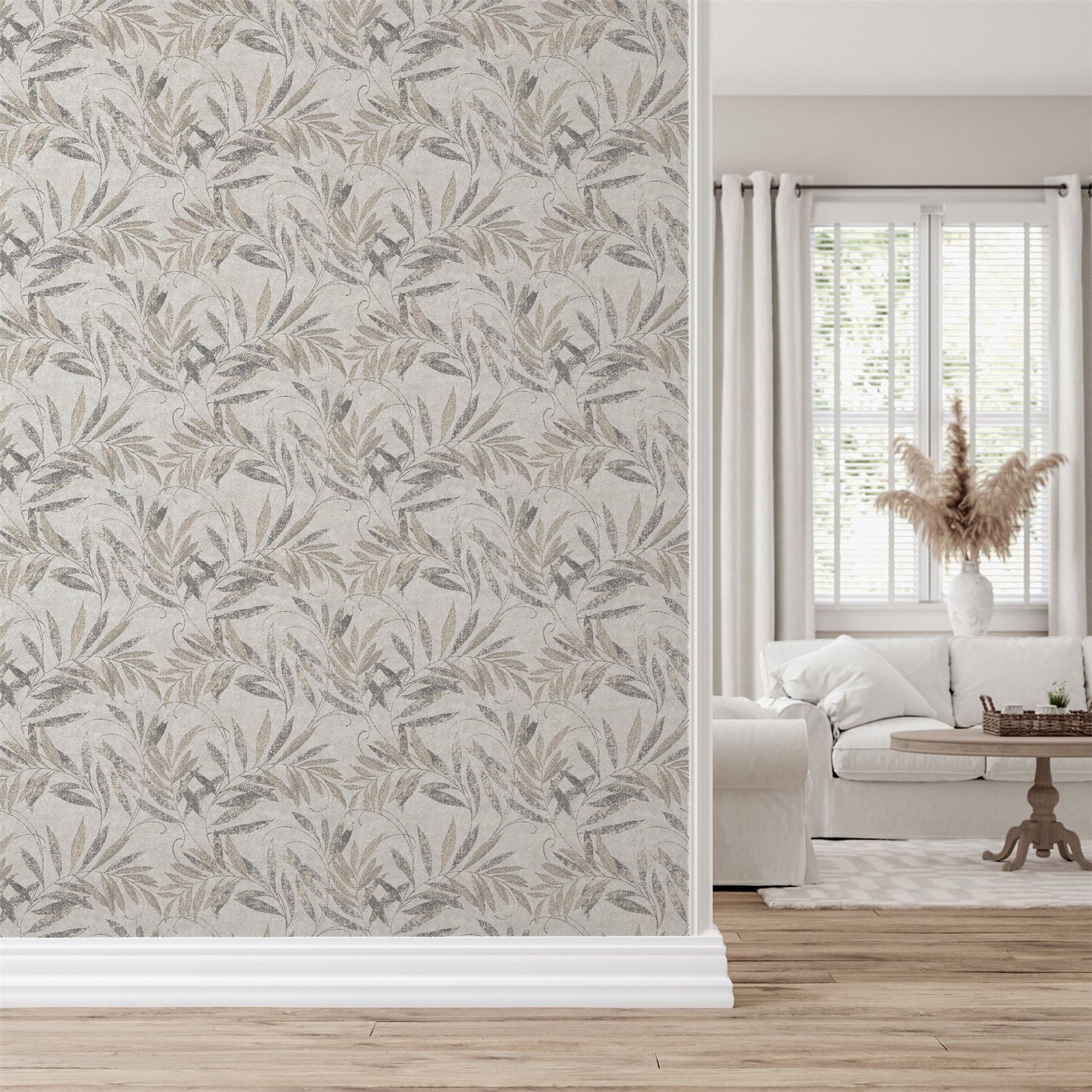 Luxury Leaf Soft Silver sw6
