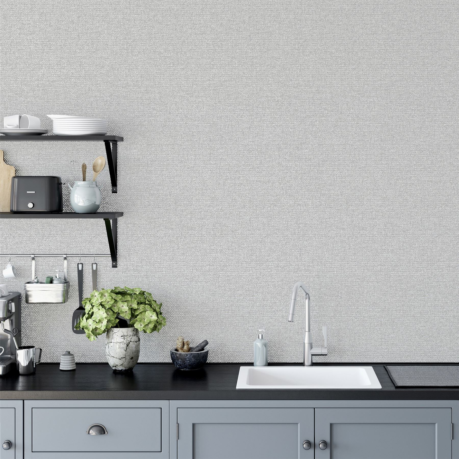 Calico Plain Grey sw12