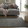 Whitefield Handwoven Boucle 120x170cm Grey Rug