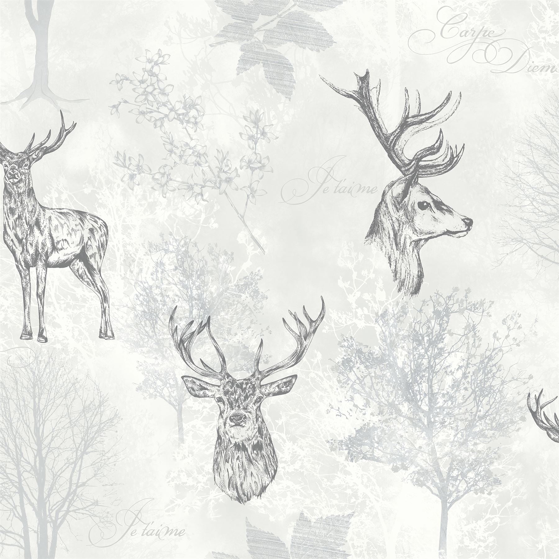 Etched Stag Mono SW12