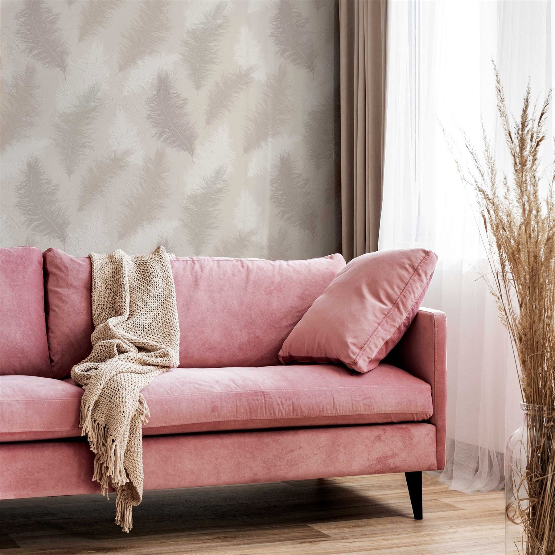 Sussurro Blush Wallpaper sw12