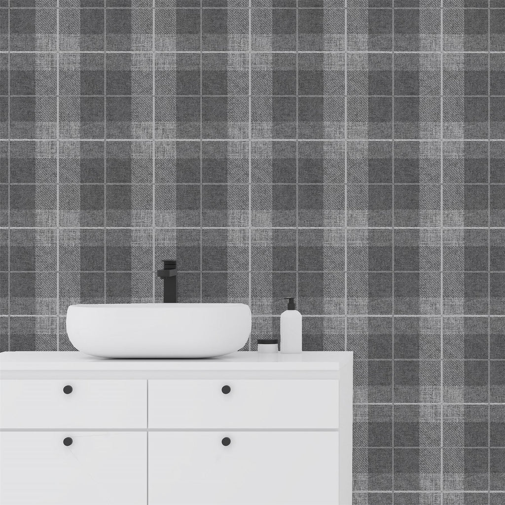 Country Tartan Charcoal sw6
