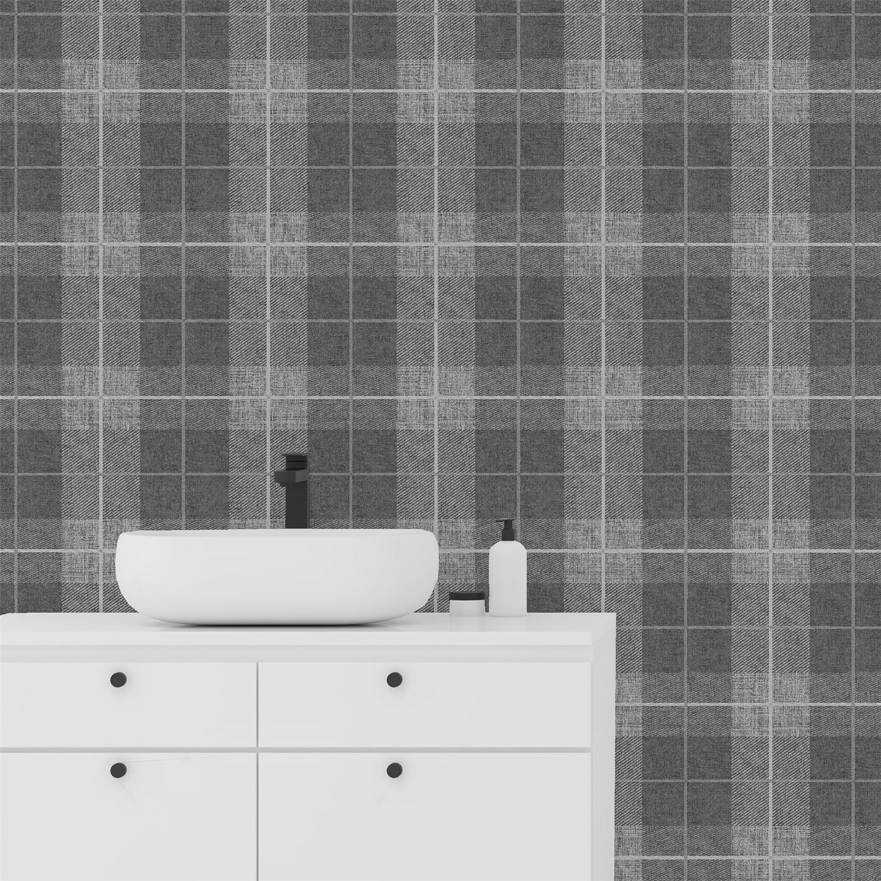 Country Tartan Charcoal sw6