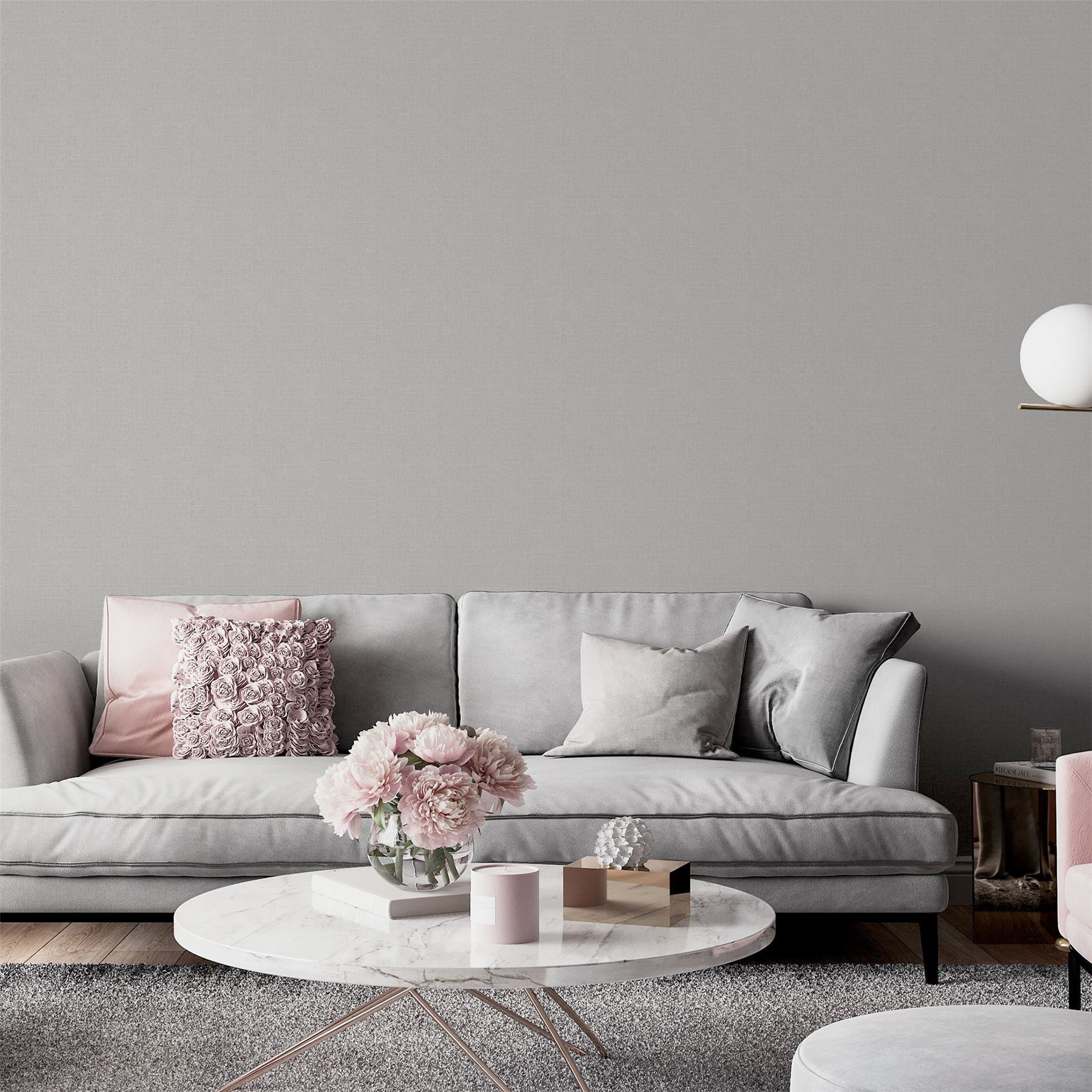 Luxury Plain Soft Silver sw6