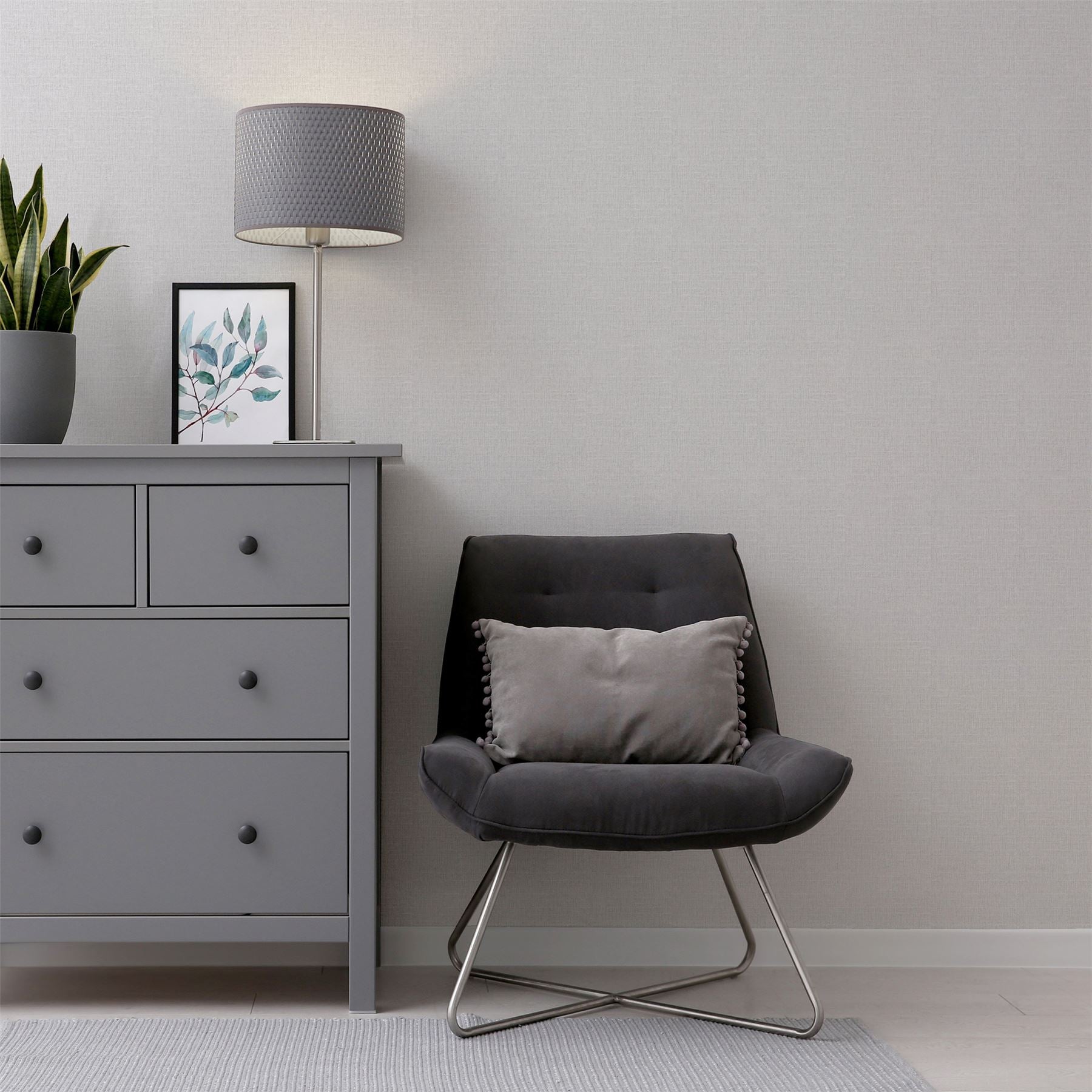 Luxury Plain Soft Silver sw6