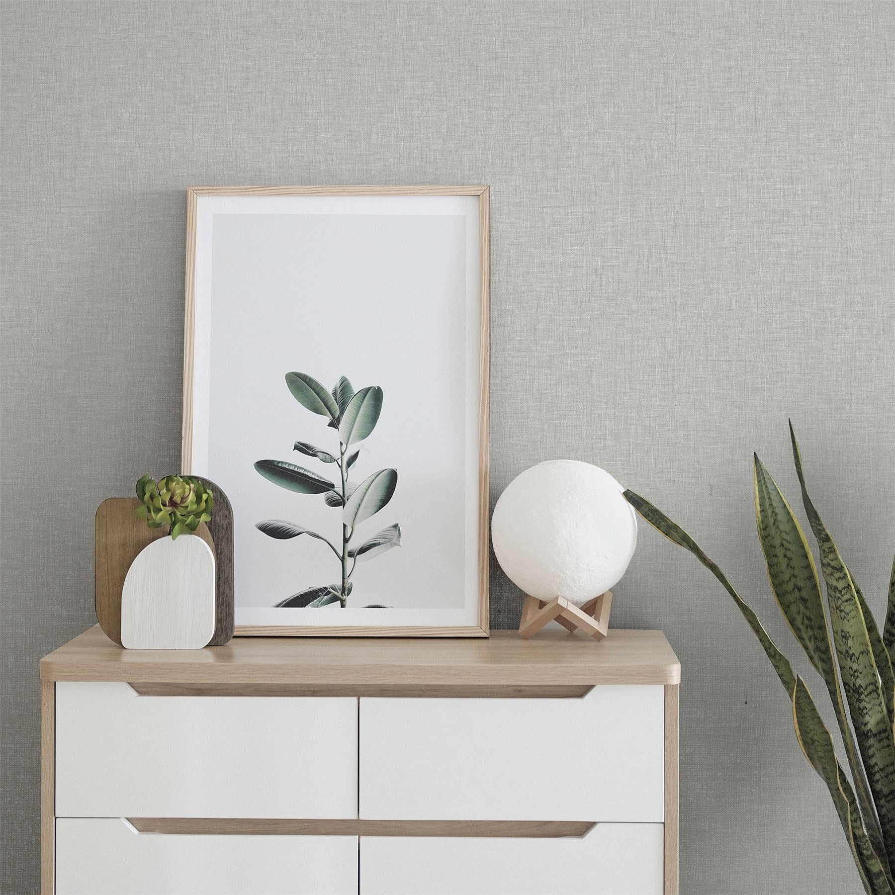 Linen Texture Light Grey sw12