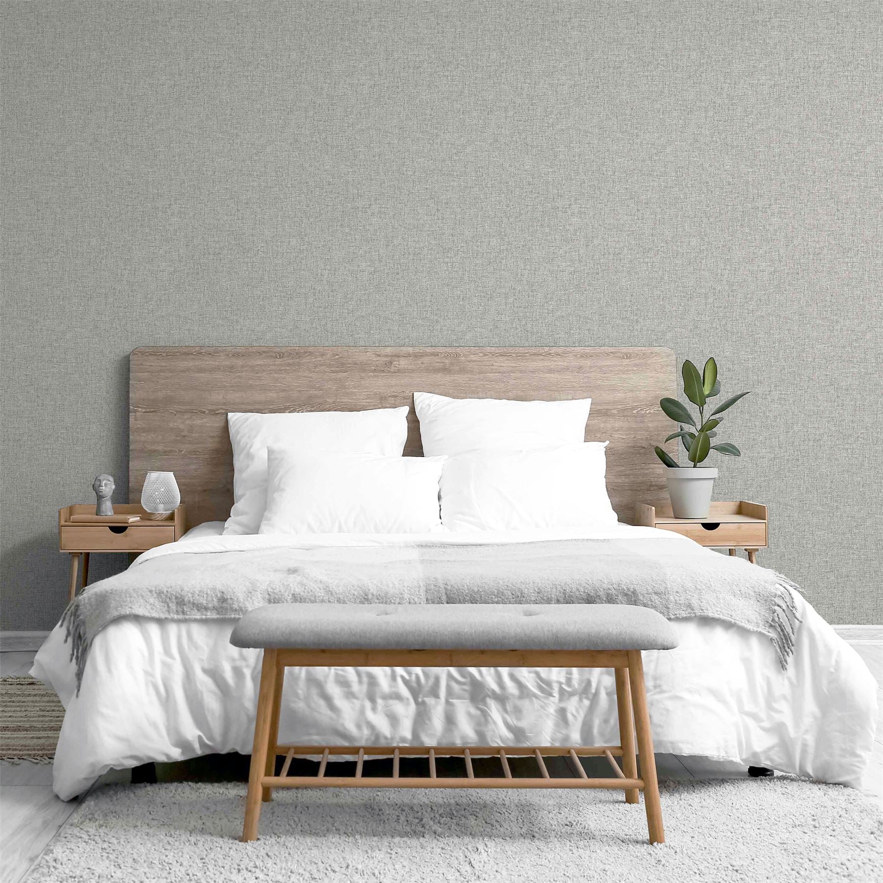 Linen Texture Light Grey sw12