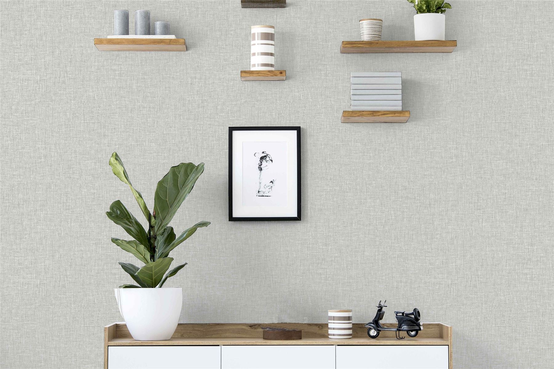 Linen Texture Light Grey sw12